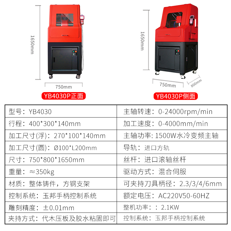 小型玉石雕刻机产品参数